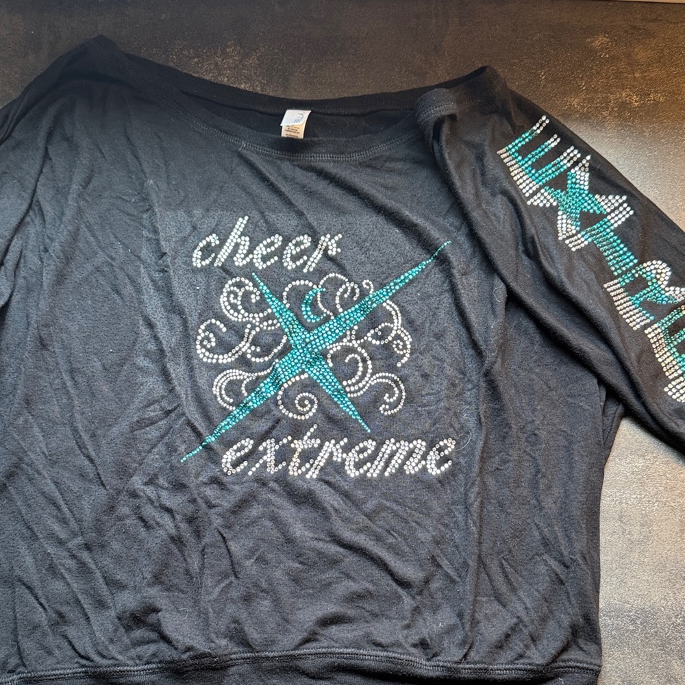 Cheer Extreme - Long Sleeve Top - Off the shoulder